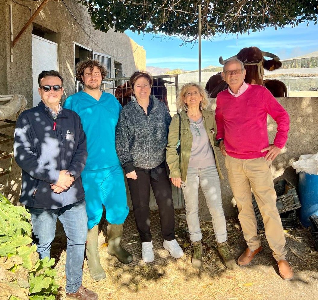 Visita al Colegio de Veterinarios de Almería